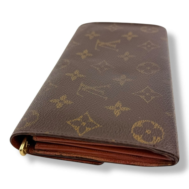 Louis Vuitton Sarah Brown Monogram Femme Wallet - Lux Central