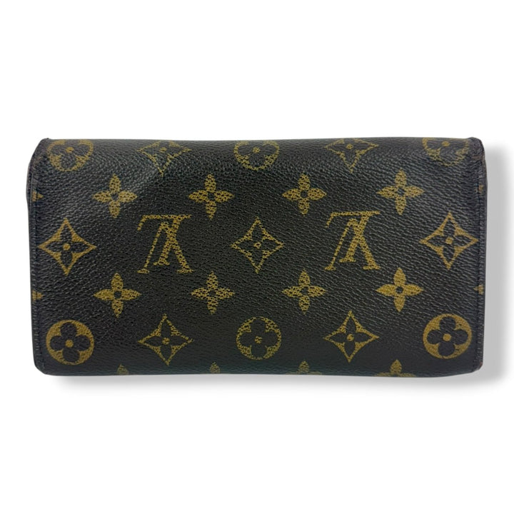 Louis Vuitton Sarah Brown Monogram Femme Wallet - Lux Central