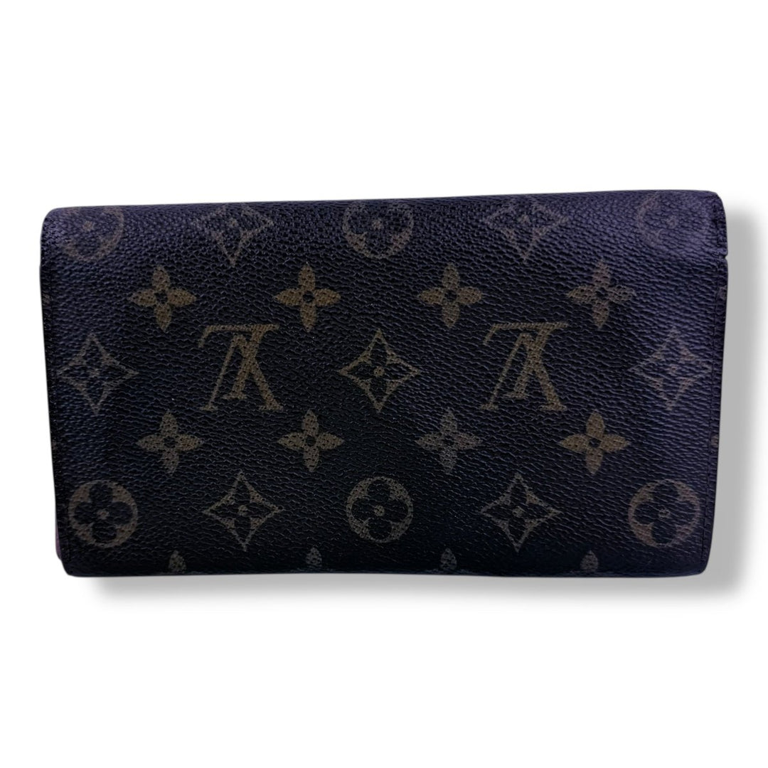 Louis Vuitton Sarah Brown Monogram Femme Wallet - Lux Central