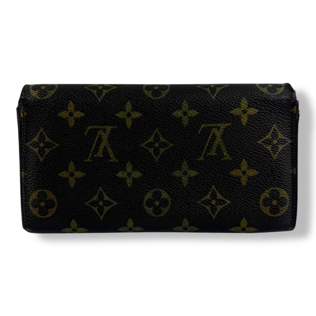 Louis Vuitton Sarah Brown Monogram Femme Wallet - Lux Central