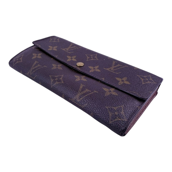Louis Vuitton Sarah Brown Monogram Femme Wallet - Lux Central