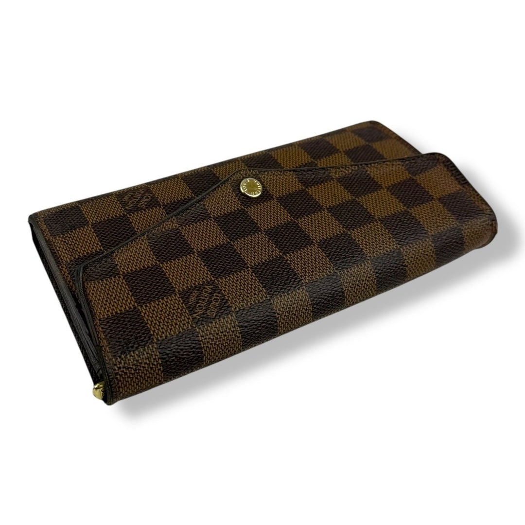 Louis Vuitton Sarah Brown Monogram Femme Wallet - Lux Central