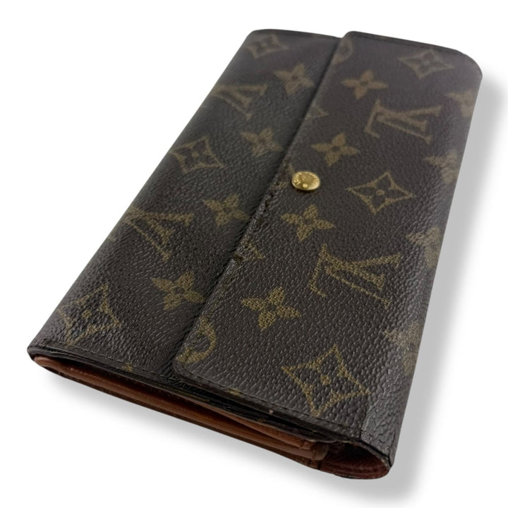 Louis Vuitton Sarah Brown Monogram Femme Wallet - Lux Central