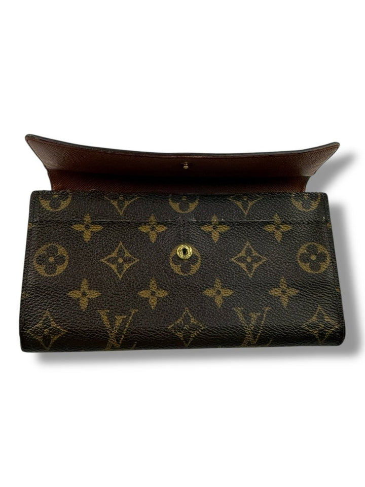 Louis Vuitton Sarah Brown Monogram Femme Wallet - Lux Central