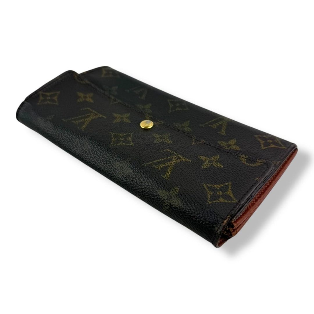 Louis Vuitton Sarah Brown Monogram Femme Wallet - Lux Central