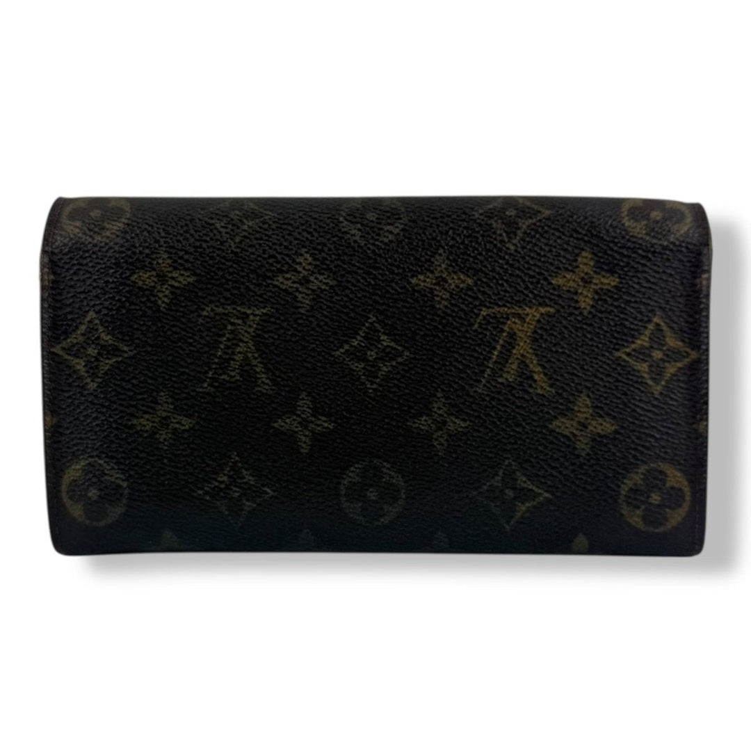 Louis Vuitton Sarah Brown Monogram Femme Wallet - Lux Central