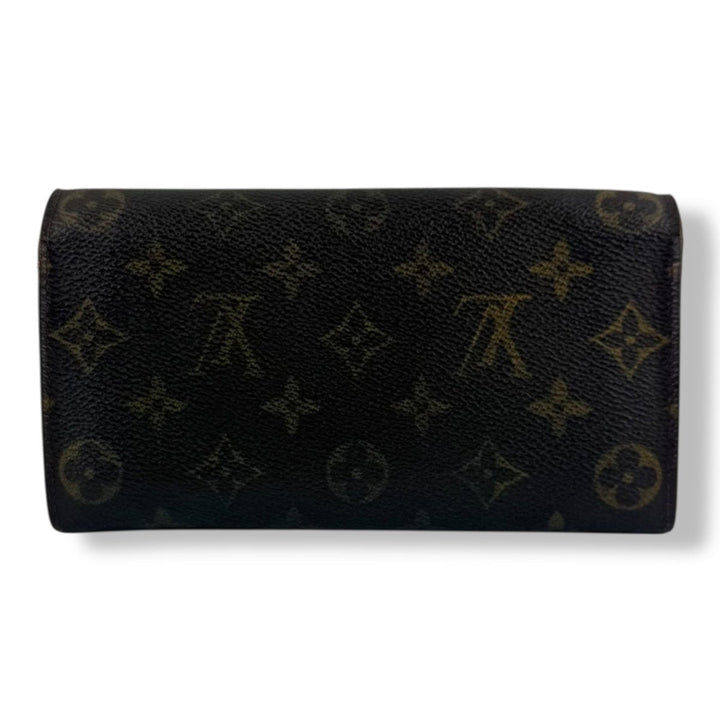 Louis Vuitton Sarah Brown Monogram Femme Wallet - Lux Central
