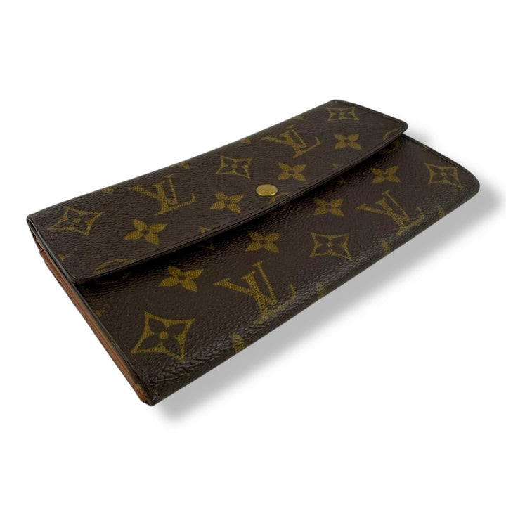 Louis Vuitton Sarah Brown Monogram Femme Wallet - Lux Central