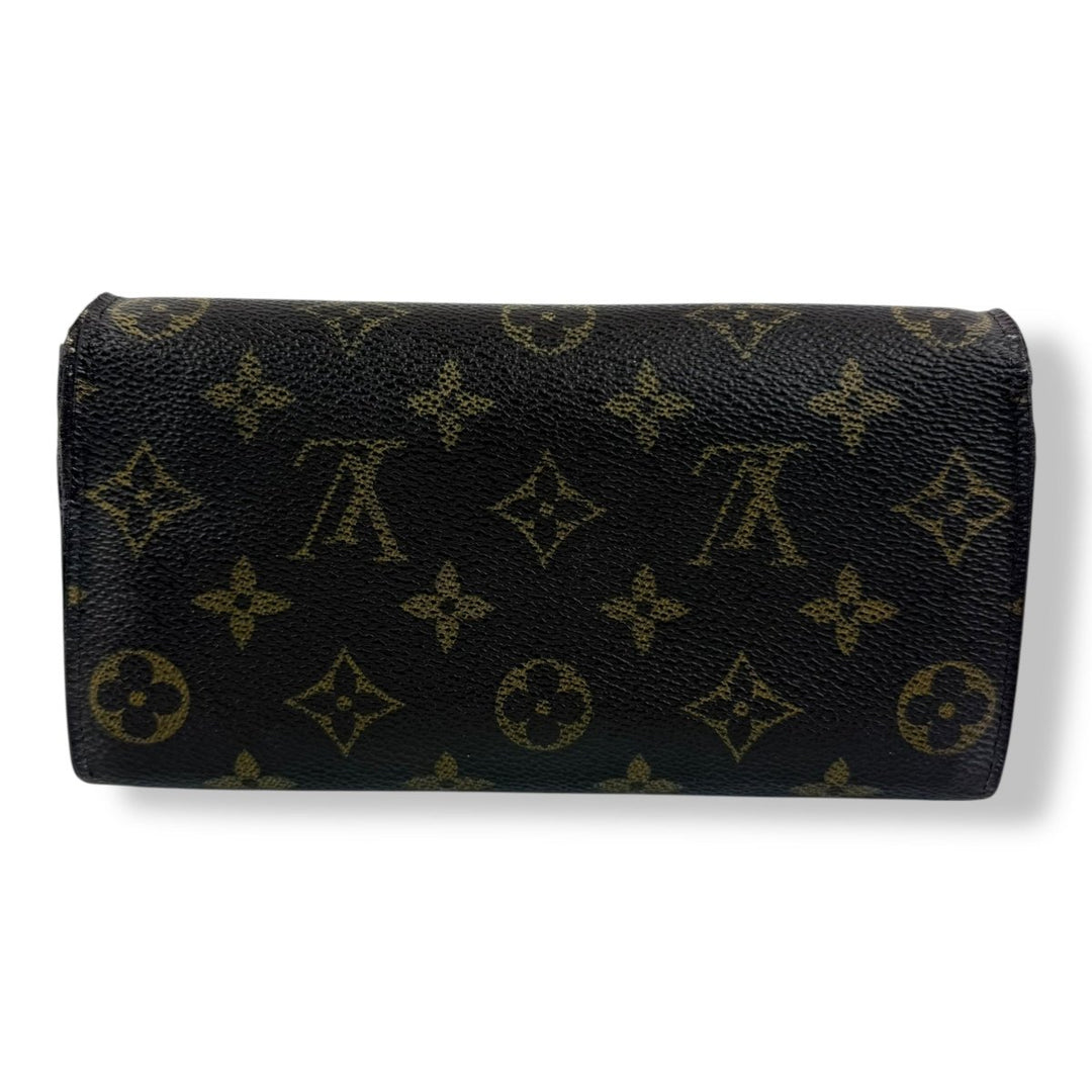 Louis Vuitton Sarah Brown Monogram Femme Wallet - Lux Central