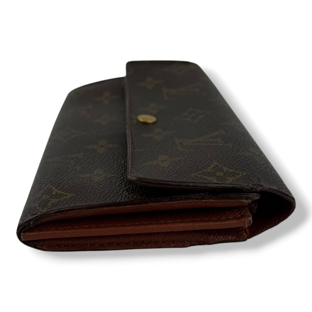 Louis Vuitton Sarah Brown Monogram Femme Wallet - Lux Central