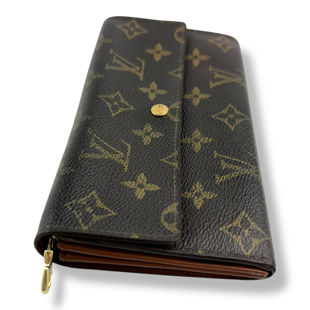 Louis Vuitton Sarah Brown Monogram Femme Wallet - Lux Central