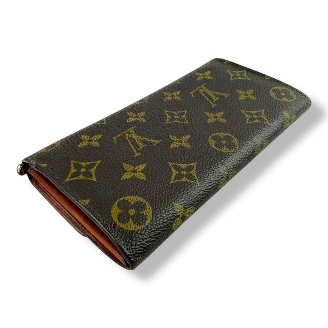 Louis Vuitton Sarah Brown Monogram Femme Wallet - Lux Central