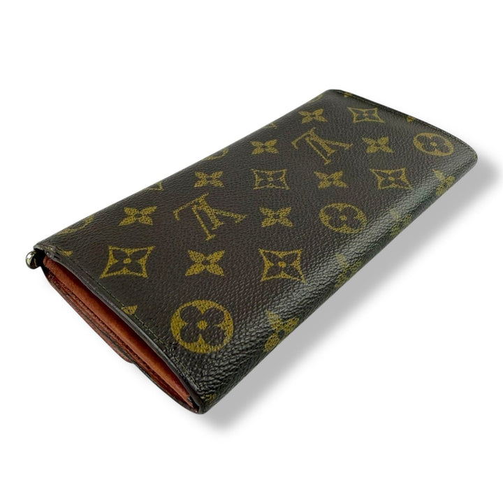 Louis Vuitton Sarah Brown Monogram Femme Wallet - Lux Central