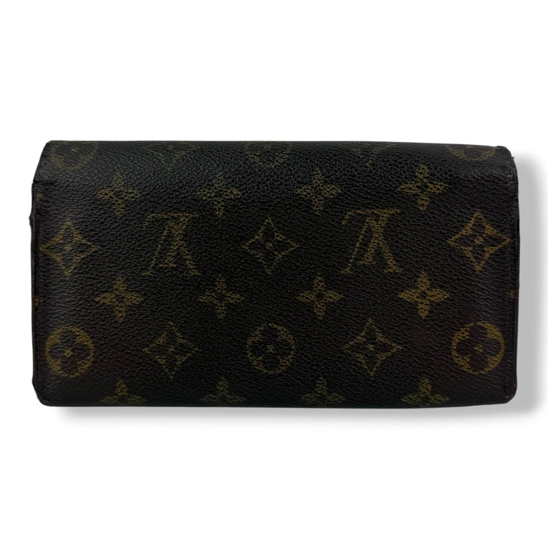 Louis Vuitton Sarah Brown Monogram Femme Wallet - Lux Central