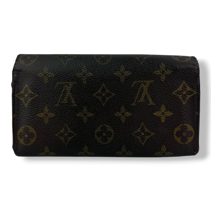 Louis Vuitton Sarah Brown Monogram Femme Wallet - Lux Central