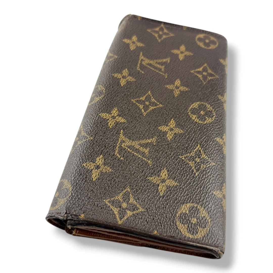 Louis Vuitton Sarah Brown Monogram Femme Wallet - Lux Central