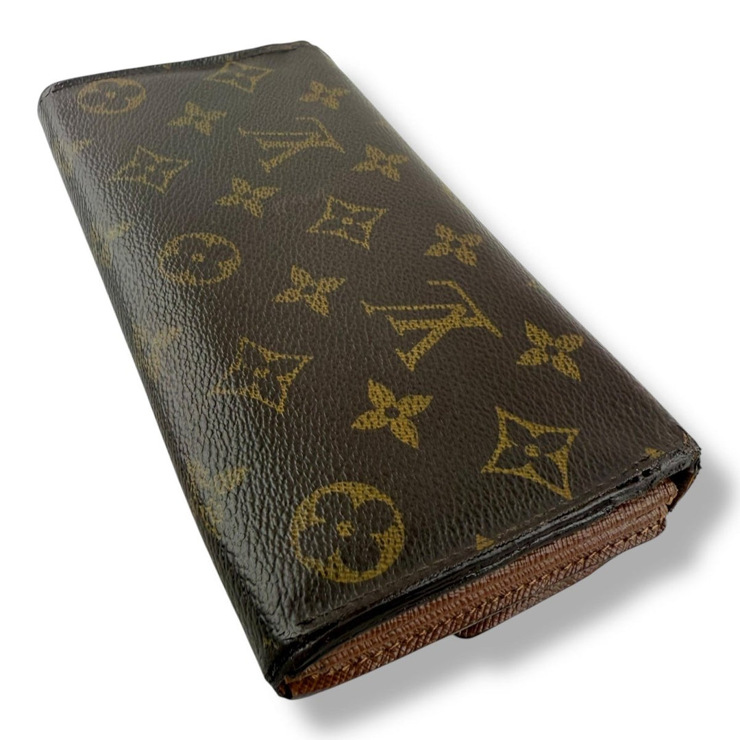 Louis Vuitton Sarah Brown Monogram Femme Wallet - Lux Central