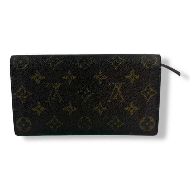 Louis Vuitton Sarah Brown Monogram Femme Wallet - Lux Central