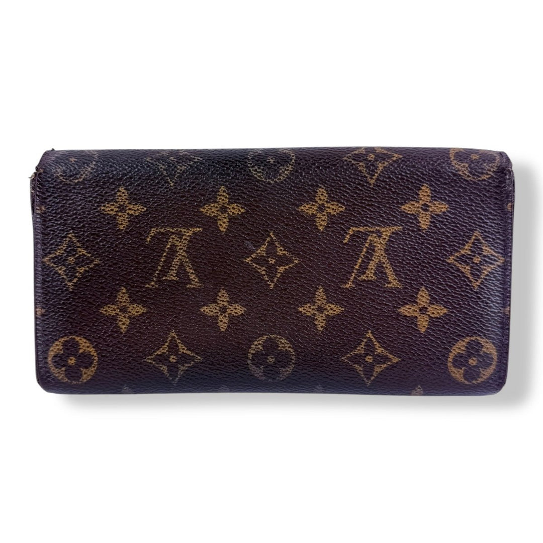 Louis Vuitton Sarah Brown Monogram Femme Wallet - Lux Central