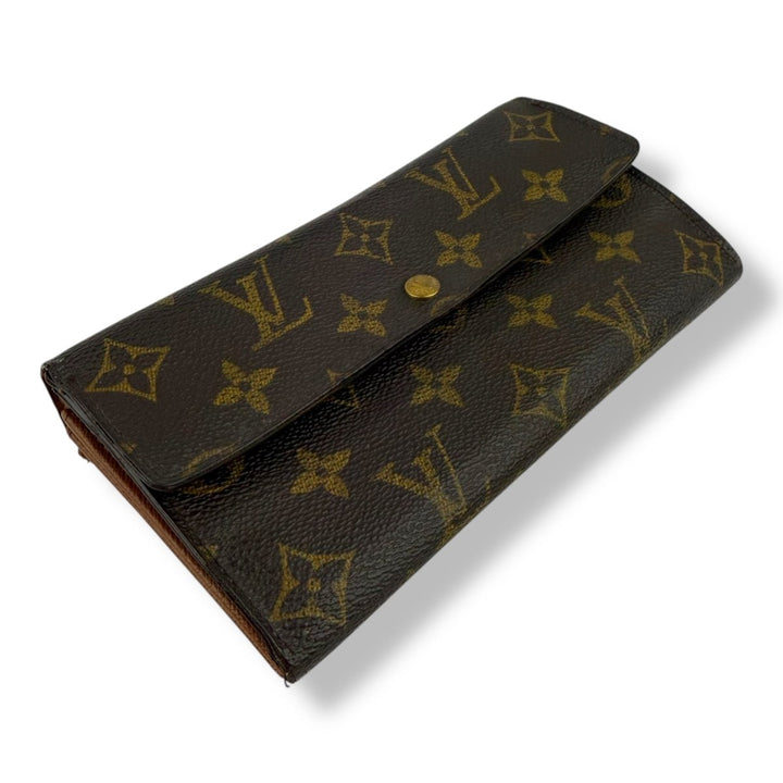 Louis Vuitton Sarah Brown Monogram Femme Wallet - Lux Central