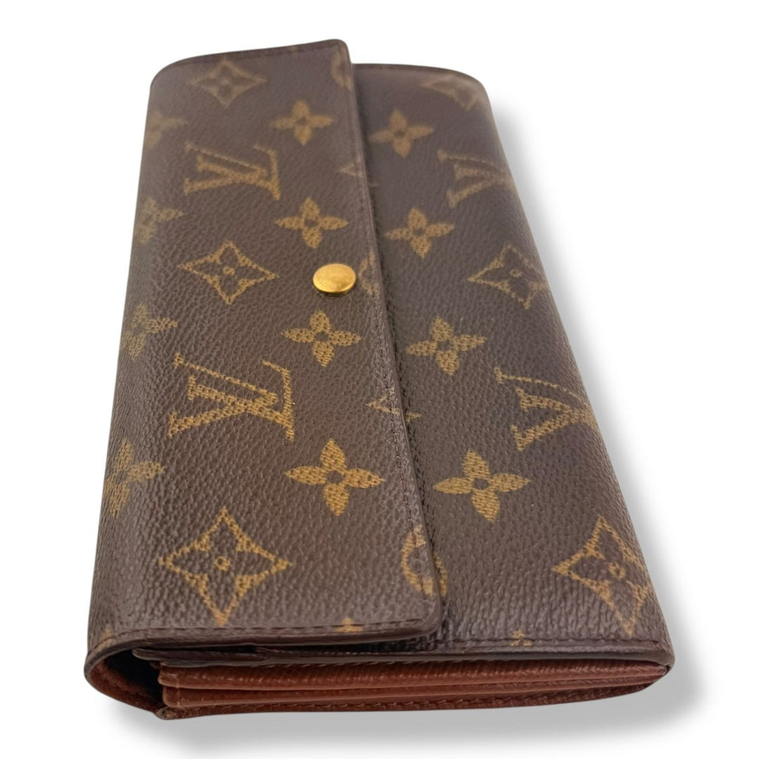 Louis Vuitton Sarah Brown Monogram Femme Wallet - Lux Central