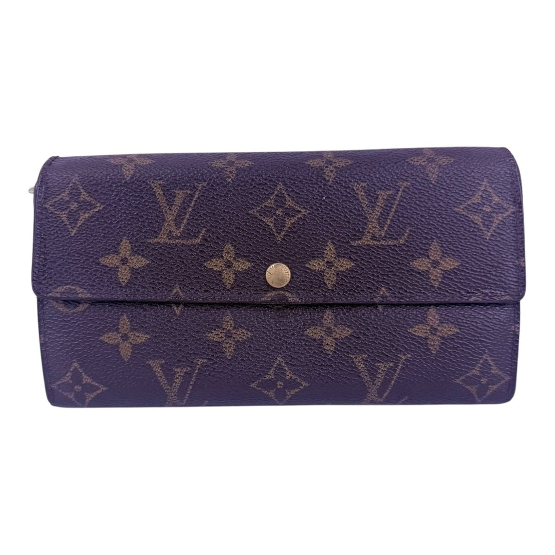 Louis Vuitton Sarah Brown Monogram Femme Wallet - Lux Central
