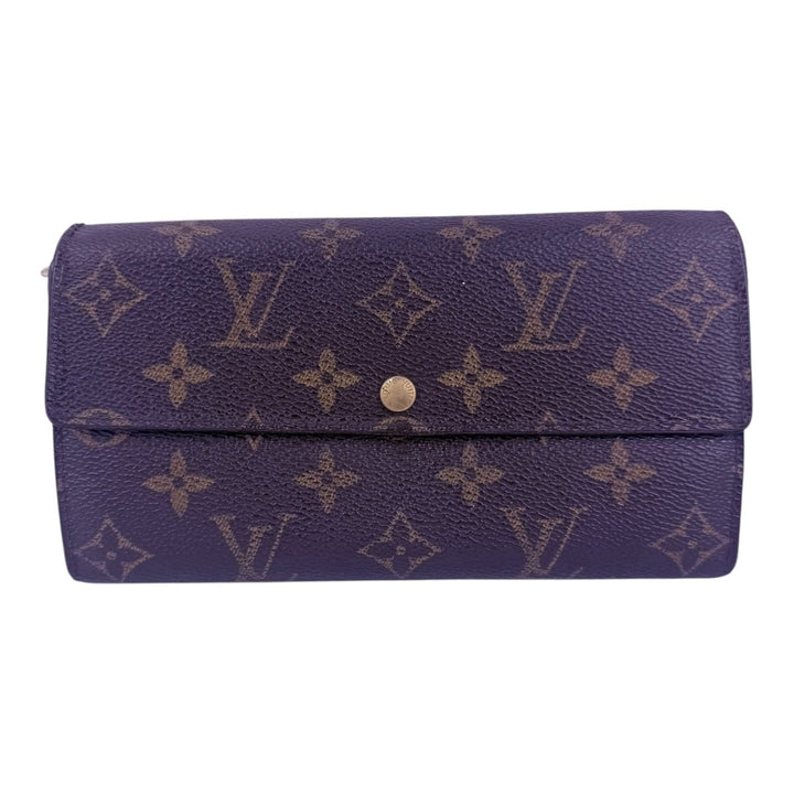 Louis Vuitton Sarah Brown Monogram Femme Wallet - Lux Central