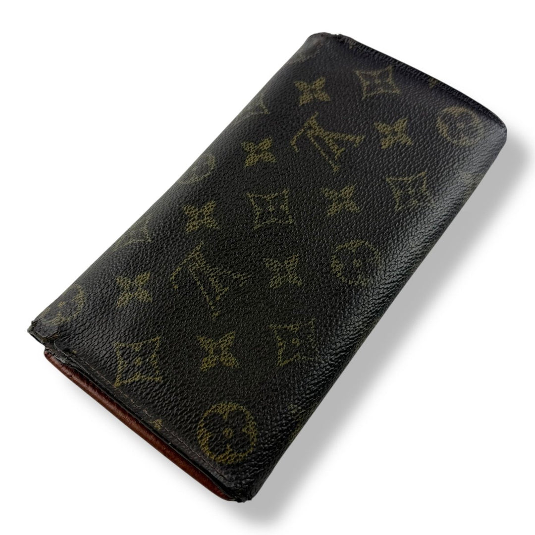 Louis Vuitton Sarah Brown Monogram Femme Wallet - Lux Central