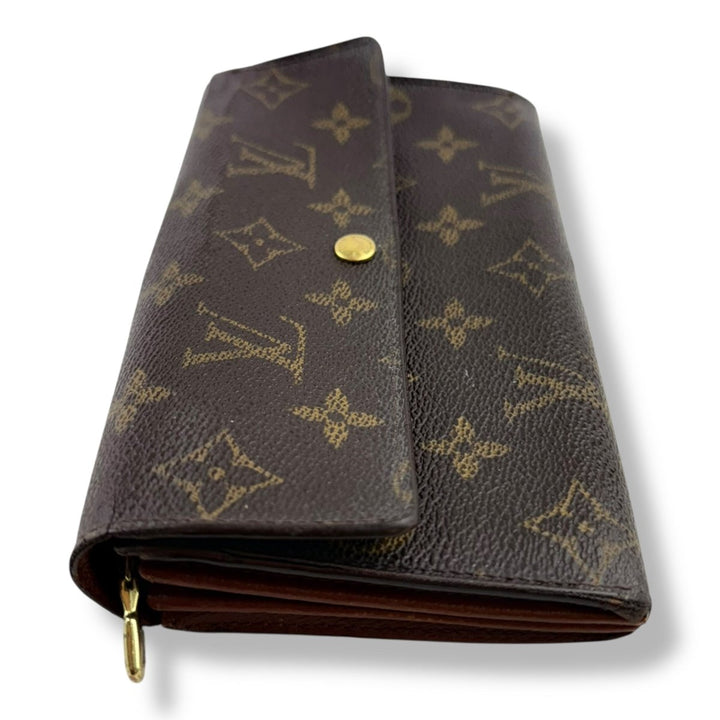 Louis Vuitton Sarah Brown Monogram Femme Wallet - Lux Central