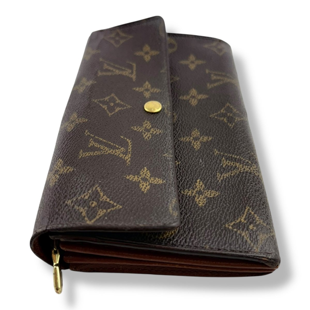 Louis Vuitton Sarah Brown Monogram Femme Wallet - Lux Central