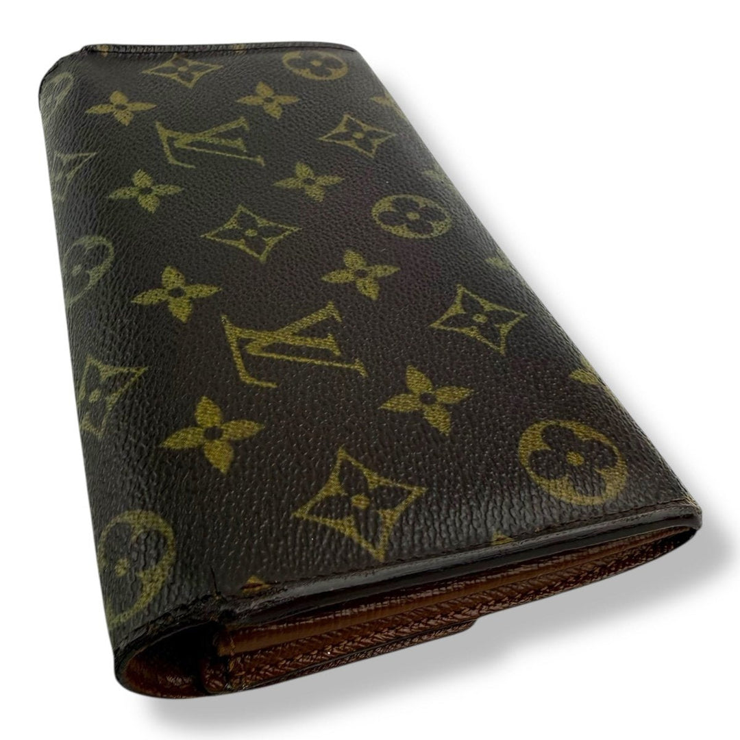 Louis Vuitton Sarah Brown Monogram Femme Wallet - Lux Central