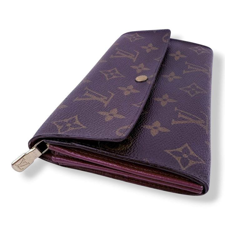 Louis Vuitton Sarah Brown Monogram Femme Wallet - Lux Central