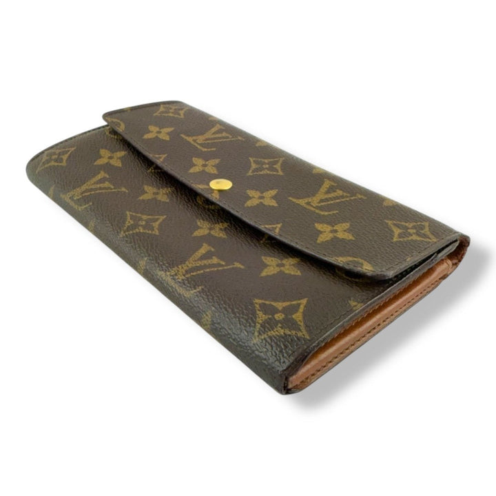 Louis Vuitton Sarah Brown Monogram Femme Wallet - Lux Central
