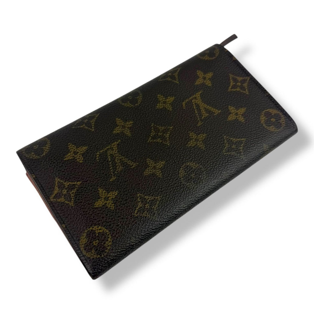 Louis Vuitton Sarah Brown Monogram Femme Wallet - Lux Central
