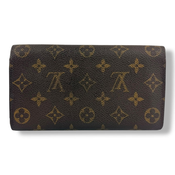 Louis Vuitton Sarah Brown Monogram Femme Wallet - Lux Central