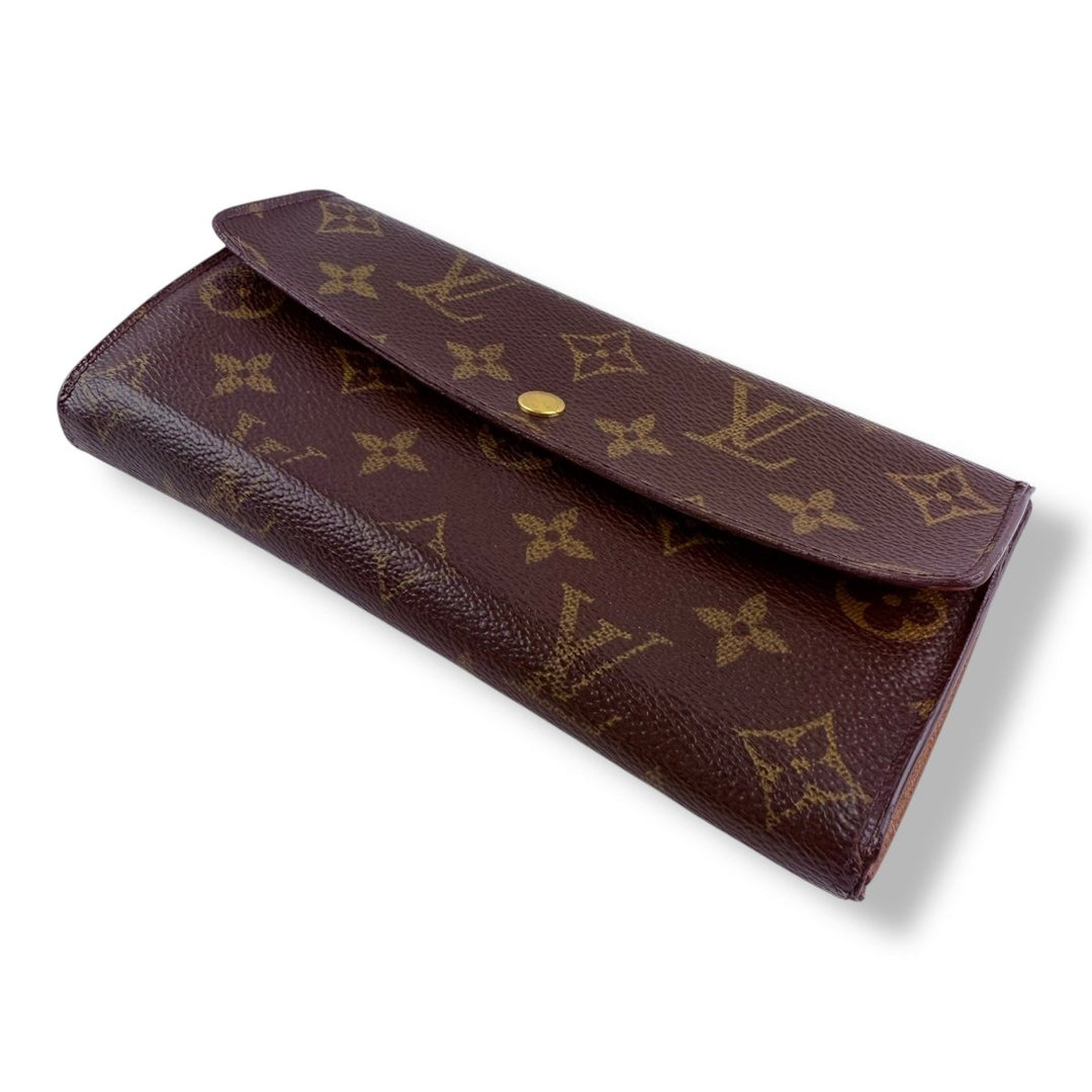 Louis Vuitton Sarah Brown Monogram Femme Wallet - Lux Central