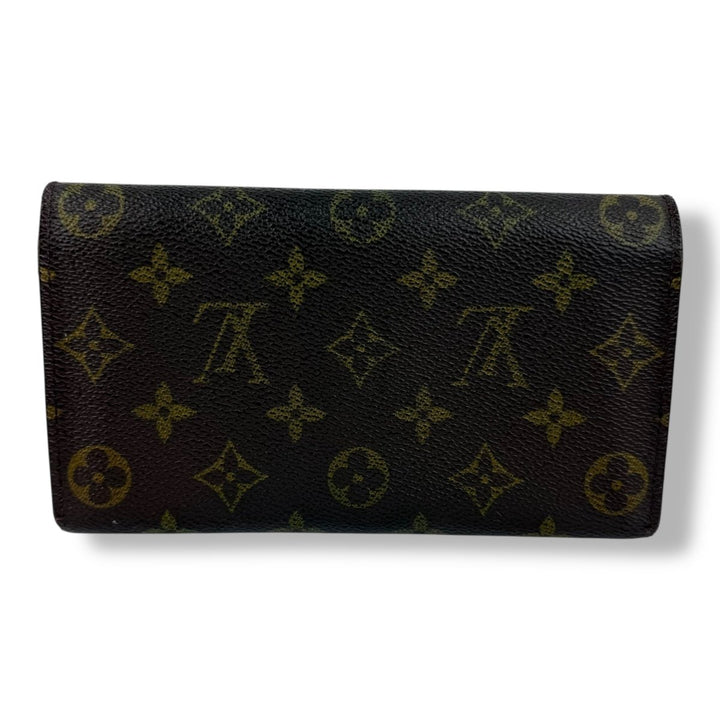 Louis Vuitton Sarah Brown Monogram Femme Wallet - Lux Central