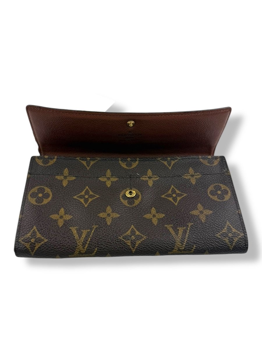 Louis Vuitton Sarah Brown Monogram Femme Wallet - Lux Central