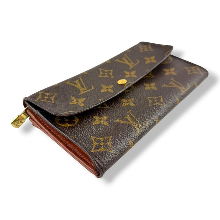 Louis Vuitton Sarah Brown Monogram Femme Wallet - Lux Central