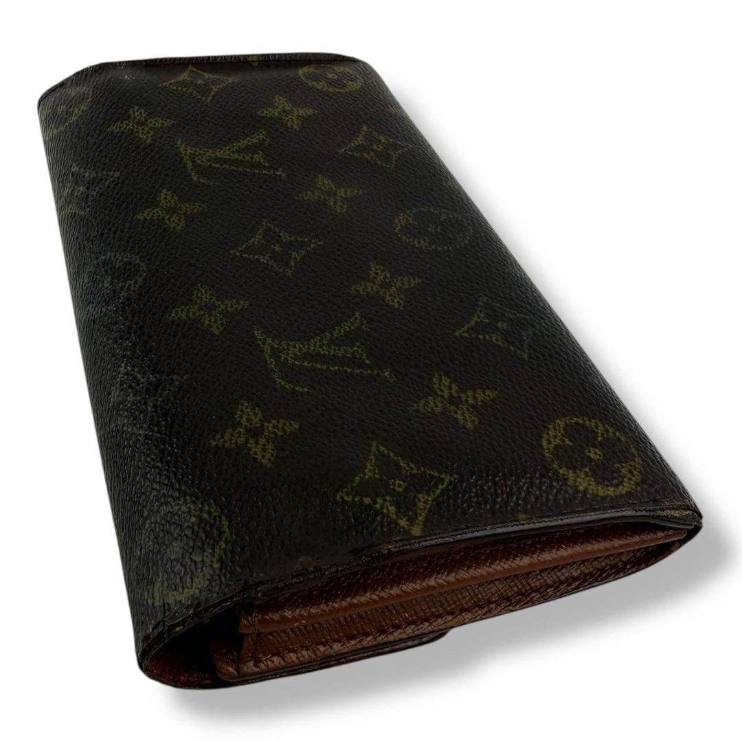 Louis Vuitton Sarah Brown Monogram Femme Wallet - Lux Central