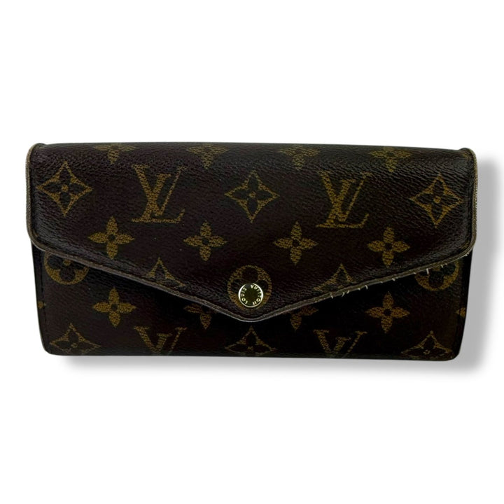 Louis Vuitton Sarah Brown Monogram Femme Wallet - Lux Central