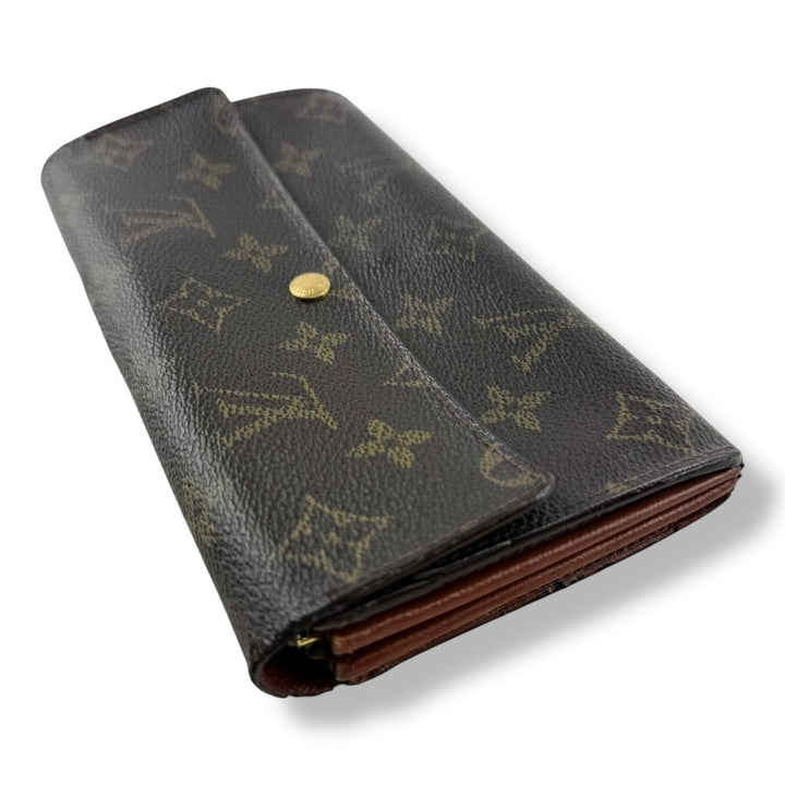 Louis Vuitton Sarah Brown Monogram Femme Wallet - Lux Central