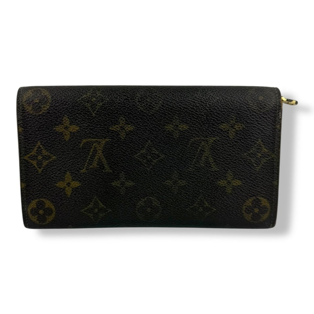 Louis Vuitton Sarah Brown Monogram Femme Wallet - Lux Central