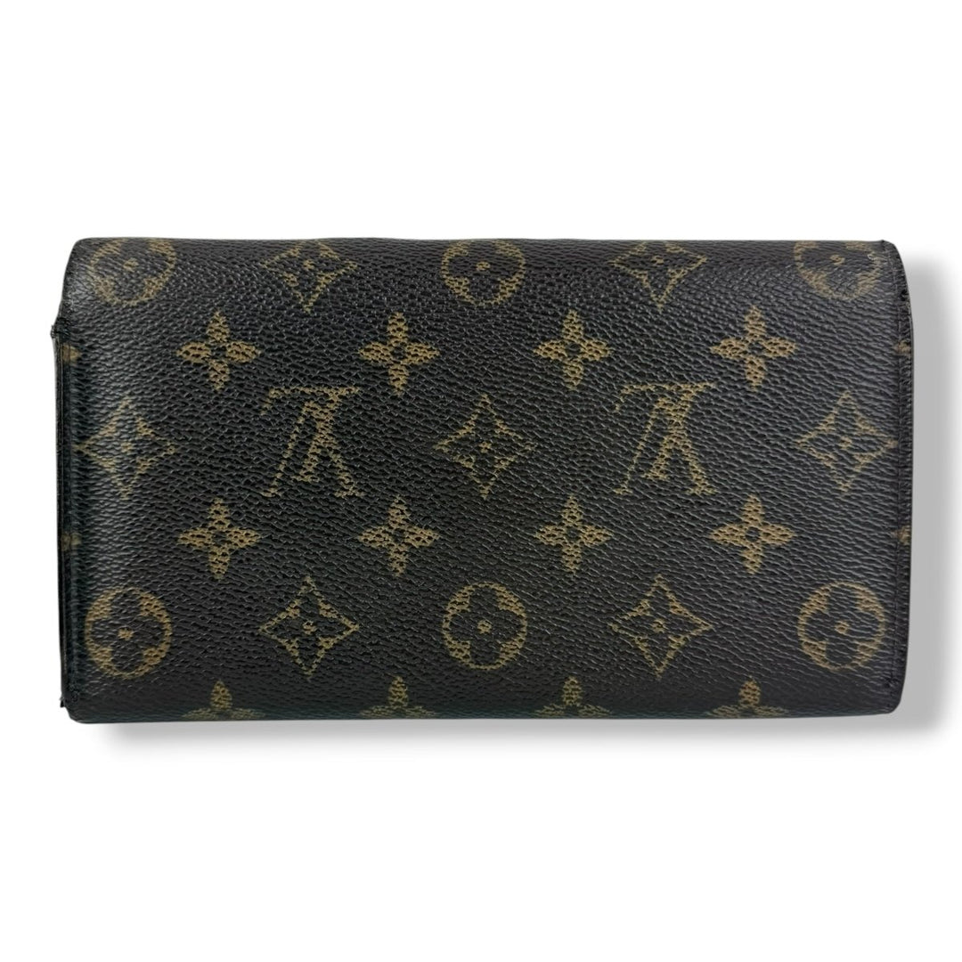 Louis Vuitton Sarah Brown Monogram Femme Wallet - Lux Central