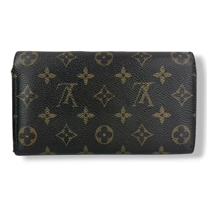 Louis Vuitton Sarah Brown Monogram Femme Wallet - Lux Central