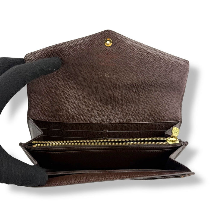 Louis Vuitton Sarah Brown Monogram Femme Wallet - Lux Central