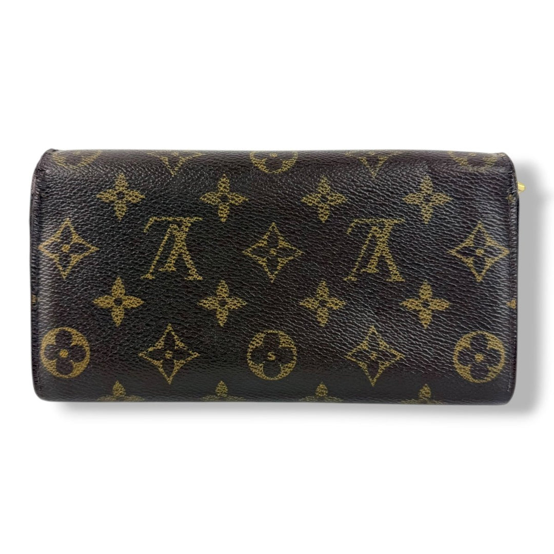 Louis Vuitton Sarah Brown Monogram Femme Wallet - Lux Central