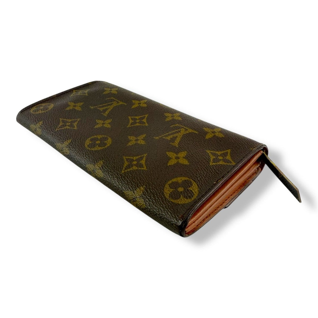 Louis Vuitton Sarah Brown Monogram Femme Wallet - Lux Central