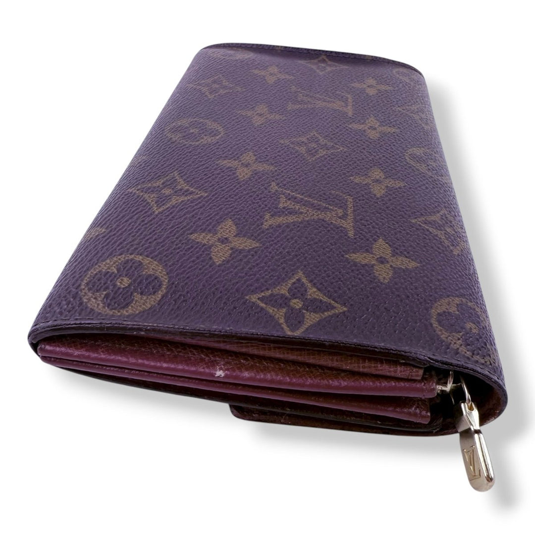 Louis Vuitton Sarah Brown Monogram Femme Wallet - Lux Central