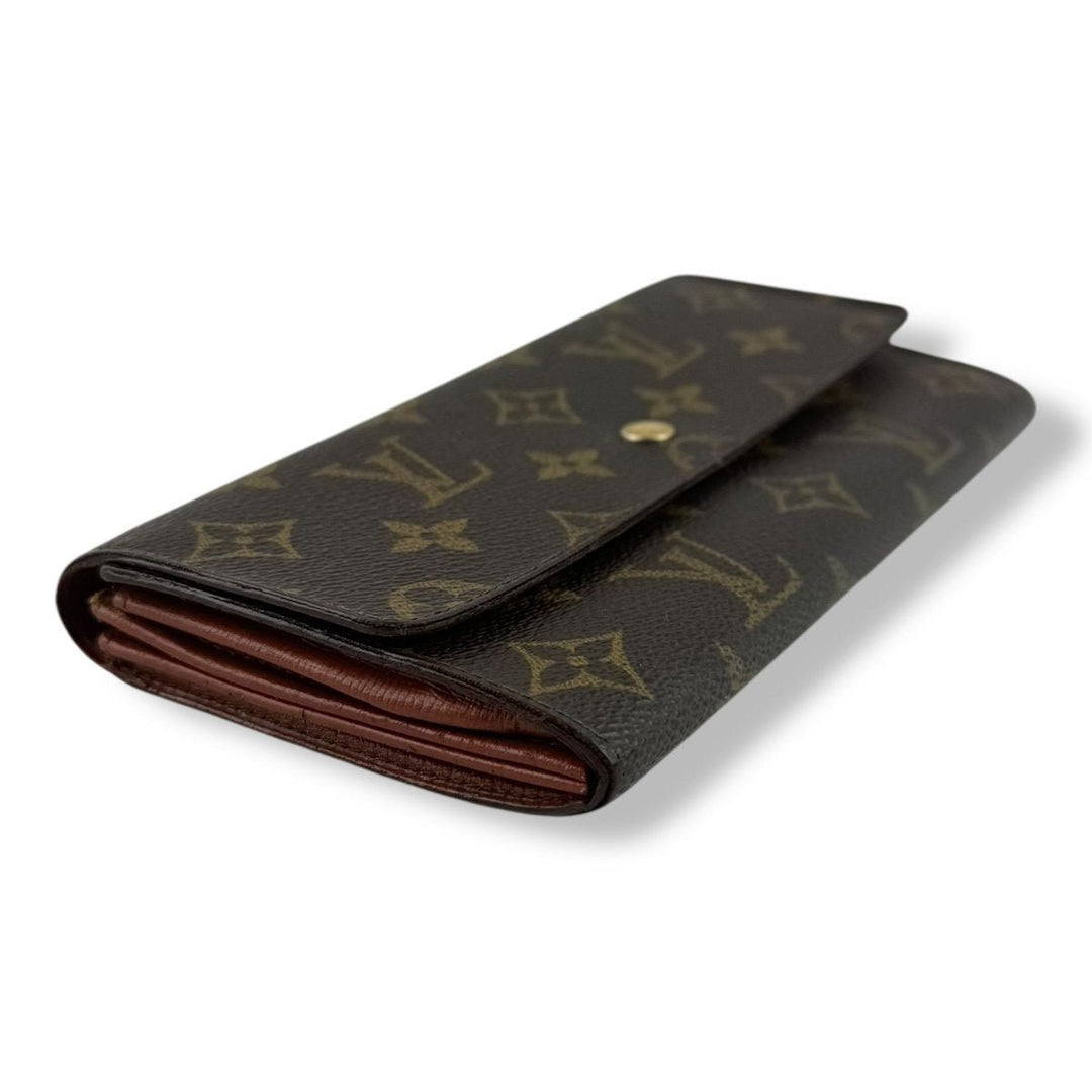 Louis Vuitton Sarah Brown Monogram Femme Wallet - Lux Central